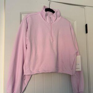 Lululemon Cotton Terry Tennis Half Zip